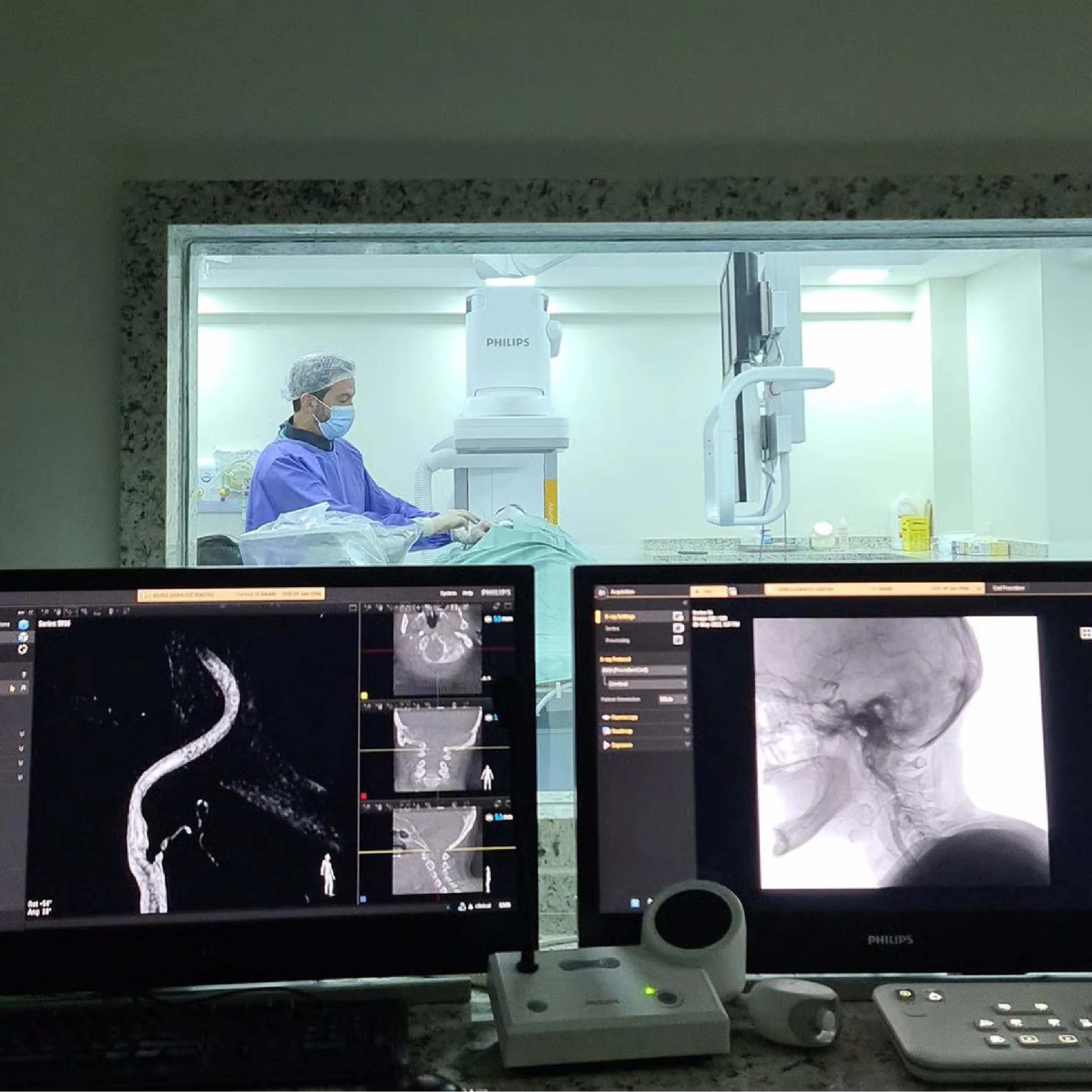 Estrutura moderna da clínica